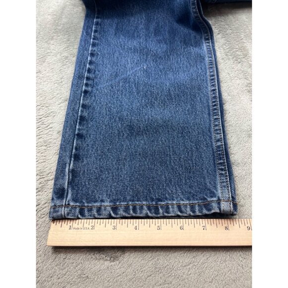 Levis 560 Mens 38x31 Loose Fit Tapered Blue Jeans Cotton Denim - Picture 6 of 10